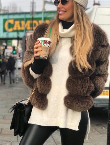 KURTKA LISY KRÓTKA SALLY FUTRO LUX PREMIUM - obrazek 44