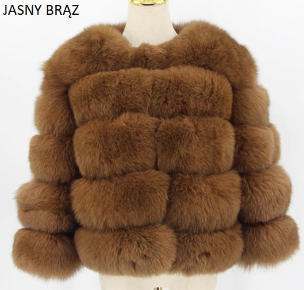 KURTKA LISY KRÓTKA SALLY FUTRO LUX PREMIUM - obrazek 28