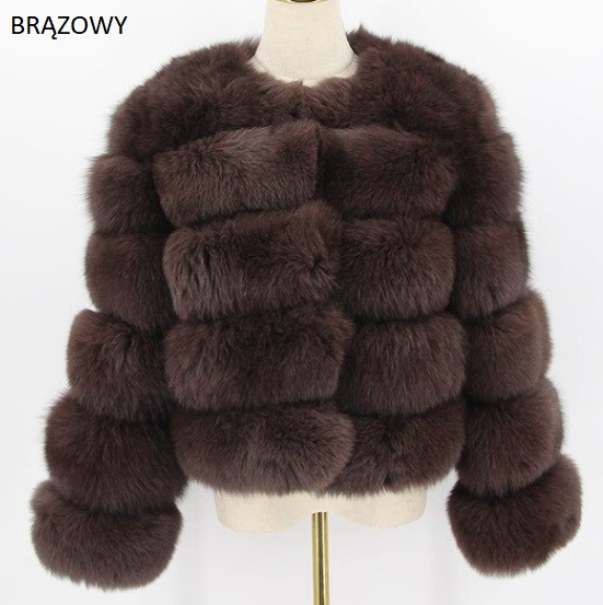 KURTKA LISY KRÓTKA SALLY FUTRO LUX PREMIUM - obrazek 23