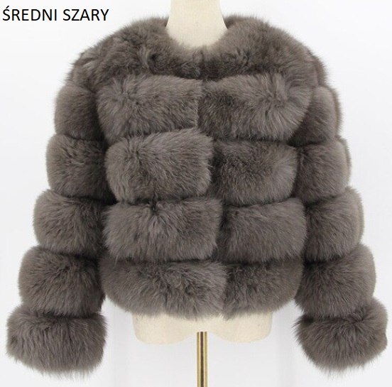 KURTKA LISY KRÓTKA SALLY FUTRO LUX PREMIUM - obrazek 22