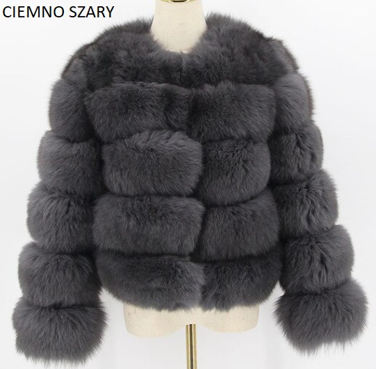 KURTKA LISY KRÓTKA SALLY FUTRO LUX PREMIUM - obrazek 21