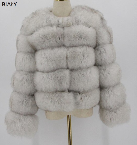 KURTKA LISY KRÓTKA SALLY FUTRO LUX PREMIUM - obrazek 19