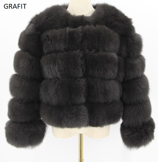 KURTKA LISY KRÓTKA SALLY FUTRO LUX PREMIUM - obrazek 16