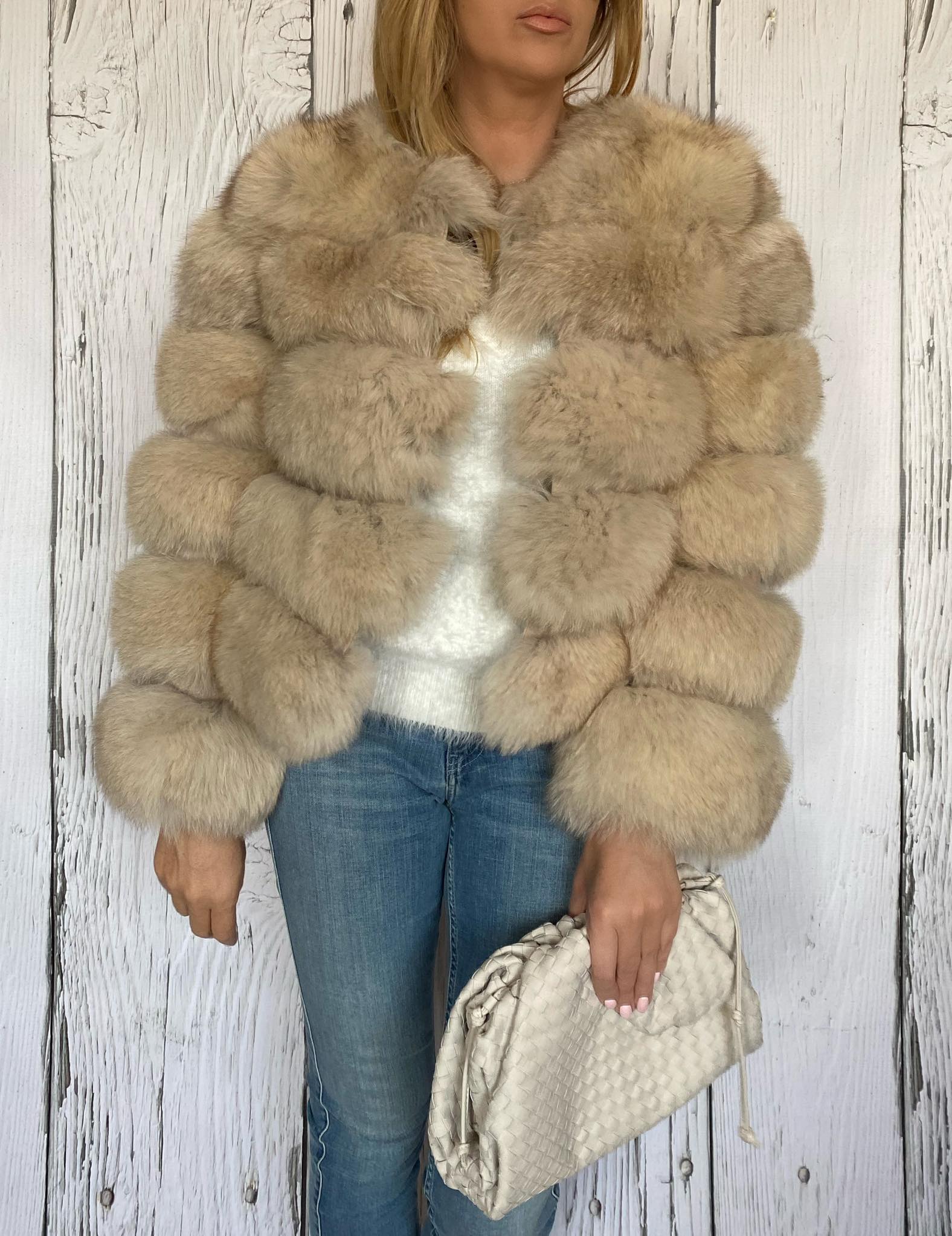 KURTKA LISY KRÓTKA SALLY FUTRO LUX PREMIUM - obrazek 40