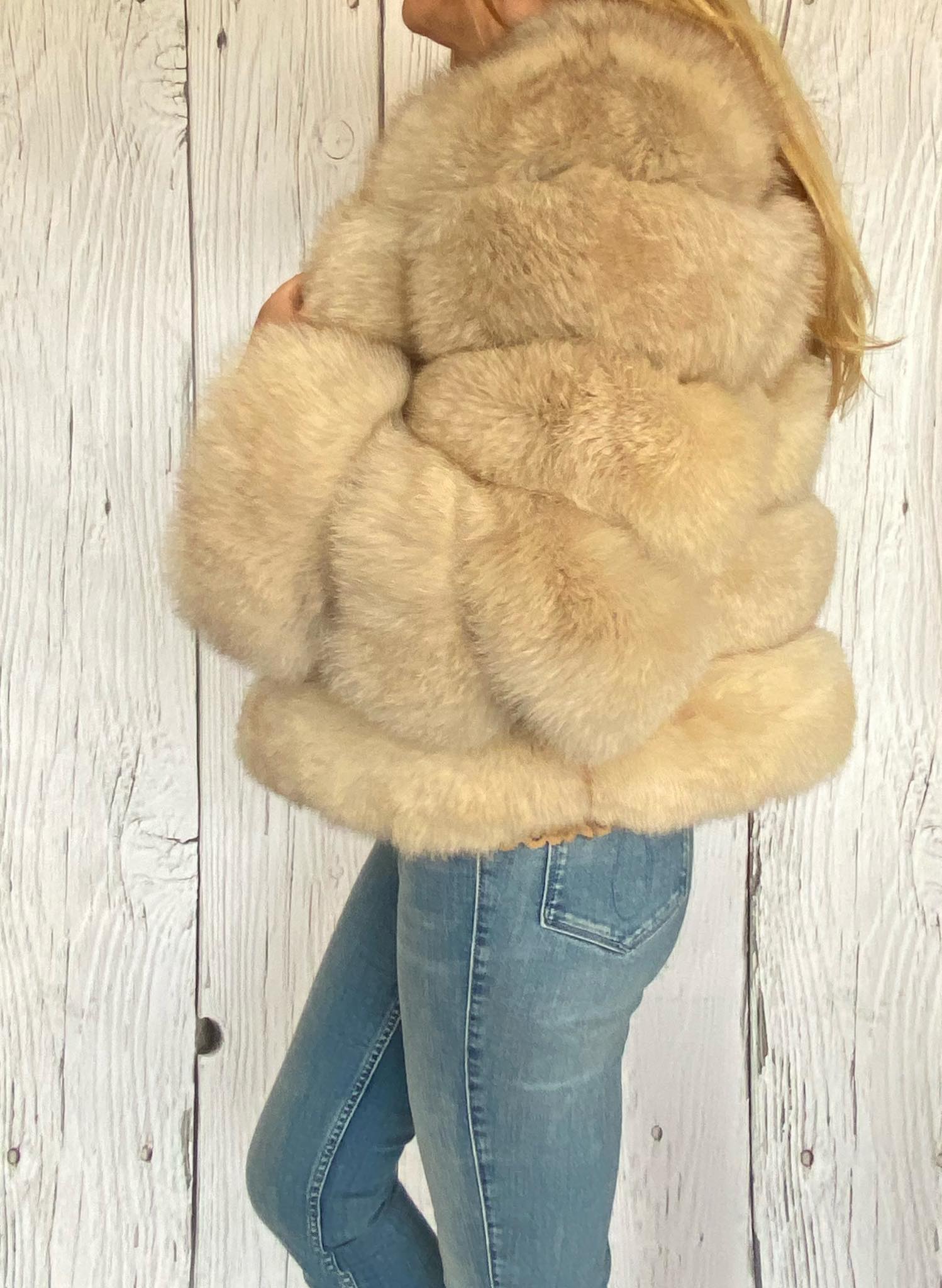 KURTKA LISY KRÓTKA SALLY FUTRO LUX PREMIUM - obrazek 42