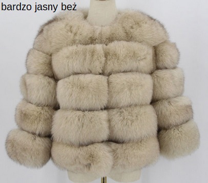 KURTKA LISY KRÓTKA SALLY FUTRO LUX PREMIUM - obrazek 8