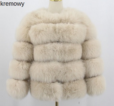KURTKA LISY KRÓTKA SALLY FUTRO LUX PREMIUM - obrazek 9