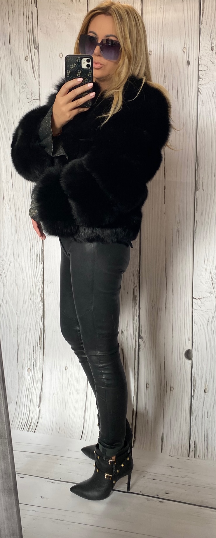 KURTKA LISY KRÓTKA SALLY FUTRO LUX PREMIUM - obrazek 39