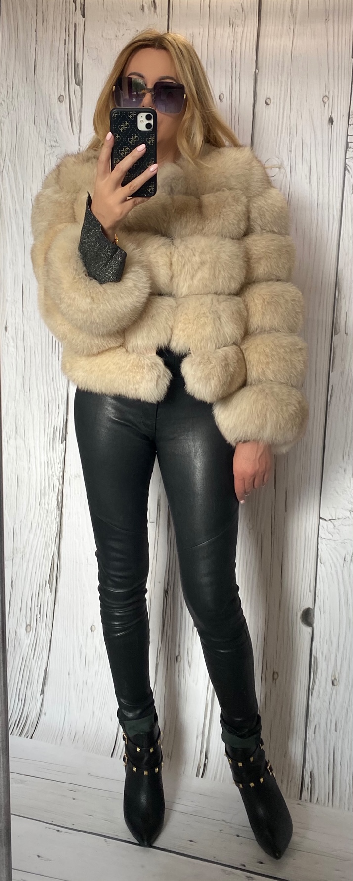 KURTKA LISY KRÓTKA SALLY FUTRO LUX PREMIUM - obrazek 36