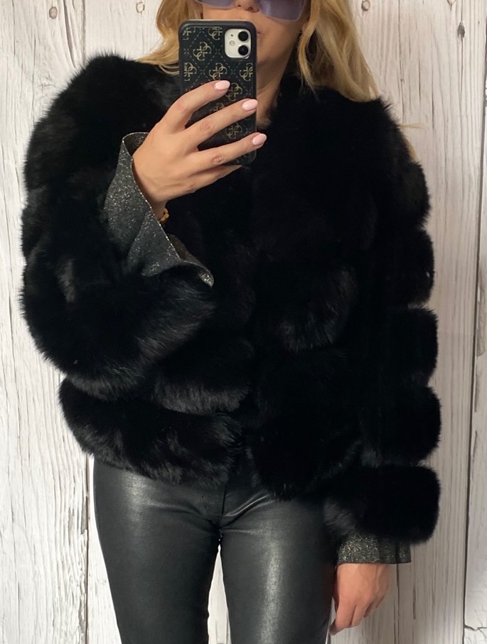 KURTKA LISY KRÓTKA SALLY FUTRO LUX PREMIUM - obrazek 35