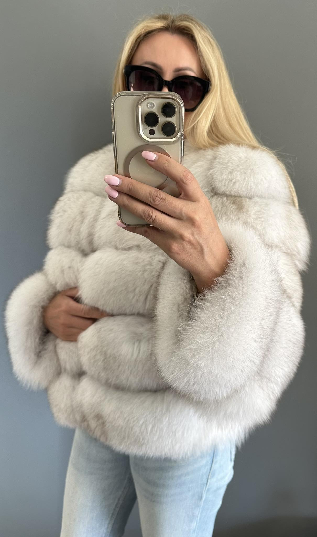 KURTKA LISY KRÓTKA SALLY FUTRO LUX PREMIUM - obrazek 6